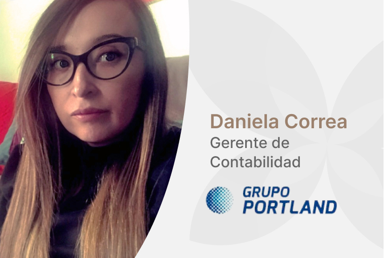 Daniela Correa, Gerente de Contabilidad de Grupo Portland