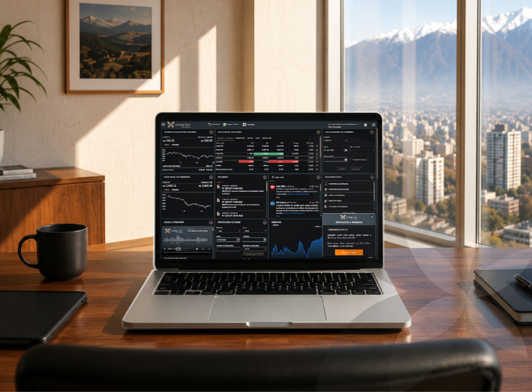 Gráficos y datos de mercado al instante con Xymmetry